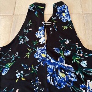 White House Black Market Floral Midi Dress